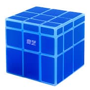 QiYi 3x3 Mirror Cube Azul Luminoso