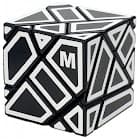 Ninja 3x3 Ghost Cube M Stickers Negro