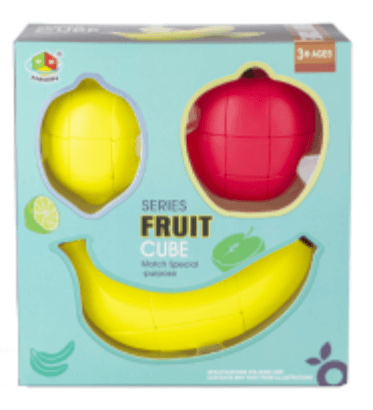 Caja de Regalo de Frutas. (Limon, Manzana, Banana
