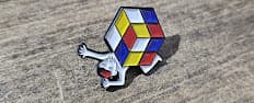 Pin "Hombre cubo 2x2"